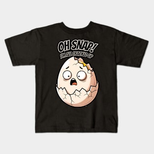 Oh snap Egg Kids T-Shirt